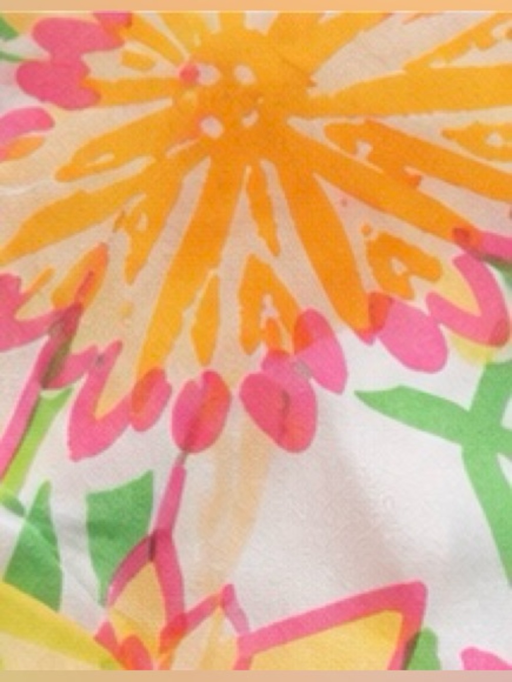 Lilly Pulitzer Franco Dress Classic White Daffies Strapless Floral Size 0 - Picture 12 of 13